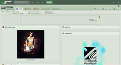 Desktop Screenshot of dwxak.deviantart.com