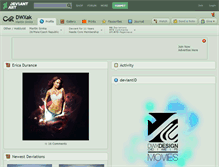 Tablet Screenshot of dwxak.deviantart.com