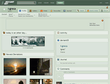 Tablet Screenshot of i-greca.deviantart.com