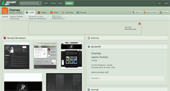 Desktop Screenshot of chorney.deviantart.com