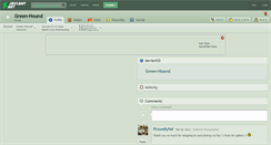 Desktop Screenshot of green-hound.deviantart.com