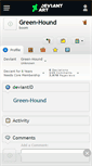 Mobile Screenshot of green-hound.deviantart.com