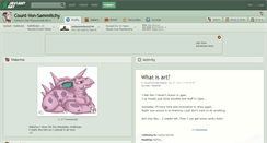 Desktop Screenshot of count-von-sammitchy.deviantart.com