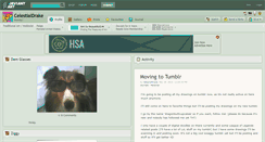 Desktop Screenshot of celestialdrake.deviantart.com