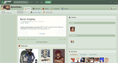 Desktop Screenshot of byronclub.deviantart.com