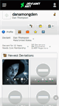 Mobile Screenshot of danamongden.deviantart.com