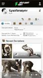 Mobile Screenshot of ilyaafanasyev.deviantart.com