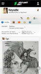 Mobile Screenshot of keyodie.deviantart.com