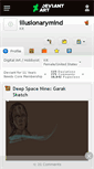 Mobile Screenshot of illusionarymind.deviantart.com