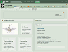 Tablet Screenshot of dippydan4.deviantart.com