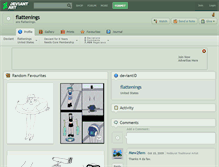 Tablet Screenshot of flattenings.deviantart.com