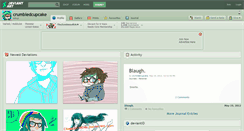 Desktop Screenshot of crumbledcupcake.deviantart.com