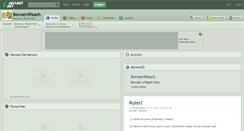 Desktop Screenshot of bowserxpeach.deviantart.com