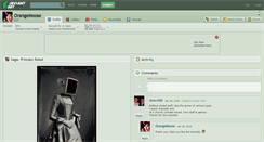 Desktop Screenshot of orangemoose.deviantart.com
