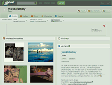 Tablet Screenshot of jntrobofactory.deviantart.com