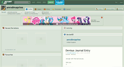 Desktop Screenshot of amrodimusprime.deviantart.com