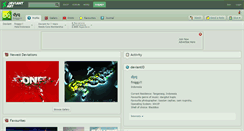 Desktop Screenshot of dyq.deviantart.com