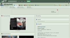 Desktop Screenshot of mgproductions9.deviantart.com