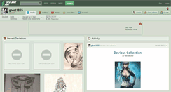 Desktop Screenshot of ghost1855.deviantart.com