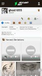 Mobile Screenshot of ghost1855.deviantart.com
