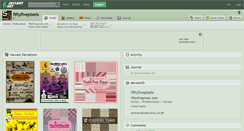 Desktop Screenshot of fiftyfivepixels.deviantart.com
