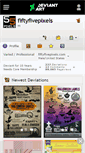 Mobile Screenshot of fiftyfivepixels.deviantart.com