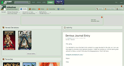 Desktop Screenshot of mikeshoe.deviantart.com