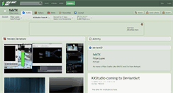 Desktop Screenshot of falktx.deviantart.com