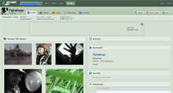 Desktop Screenshot of fajnadupa.deviantart.com