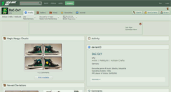 Desktop Screenshot of doc-oxy.deviantart.com