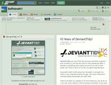 Tablet Screenshot of boffinbrain.deviantart.com