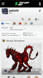 Mobile Screenshot of patooie.deviantart.com