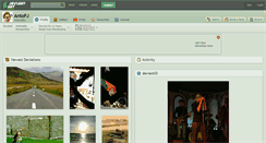 Desktop Screenshot of antopj.deviantart.com