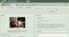 Desktop Screenshot of firemoon77.deviantart.com