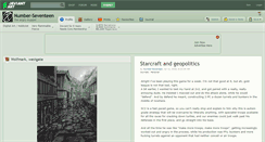 Desktop Screenshot of number-seventeen.deviantart.com