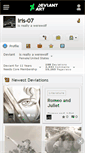 Mobile Screenshot of iris-07.deviantart.com