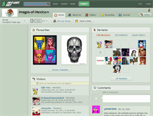 Tablet Screenshot of images-of-mexico.deviantart.com