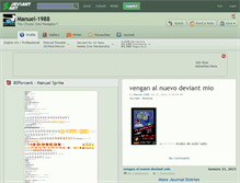 Tablet Screenshot of manuel-1988.deviantart.com