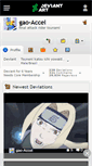 Mobile Screenshot of gao-accel.deviantart.com