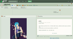 Desktop Screenshot of ladyxsenji.deviantart.com