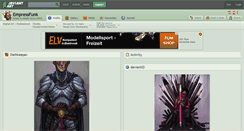 Desktop Screenshot of empressfunk.deviantart.com