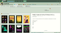 Desktop Screenshot of evolutionlab.deviantart.com