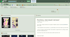 Desktop Screenshot of dr-dippy.deviantart.com