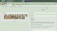 Desktop Screenshot of miss-yew.deviantart.com