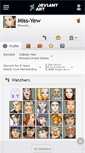 Mobile Screenshot of miss-yew.deviantart.com