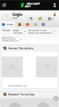 Mobile Screenshot of gogio.deviantart.com