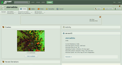 Desktop Screenshot of eternalbliss.deviantart.com