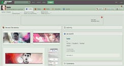 Desktop Screenshot of beie.deviantart.com