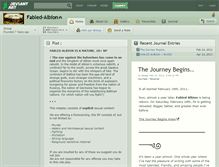 Tablet Screenshot of fabled-albion.deviantart.com