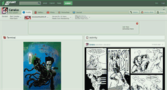 Desktop Screenshot of canalus.deviantart.com